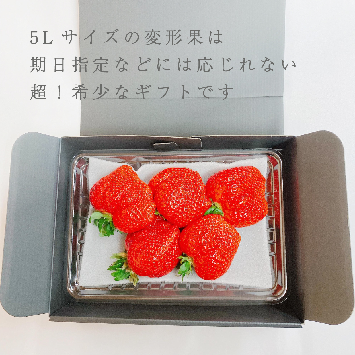 福岡の産直いちご農家 武下さんちのあまおう5Lサイズ以上の