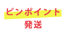 ピンポイント発送